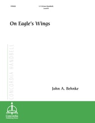 On Eagle's Wings Handbell sheet music cover Thumbnail